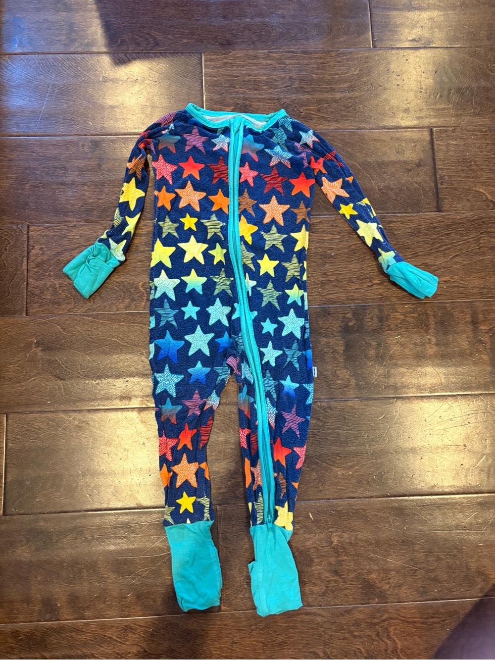Little Sleepies star bamboo footie pajamas